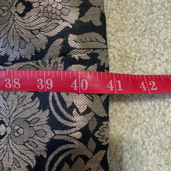 [NEW] Indian Pakistani Lehenga Choli Skirt Blouse Modern Black Gold XS/S - Picture 5 of 11